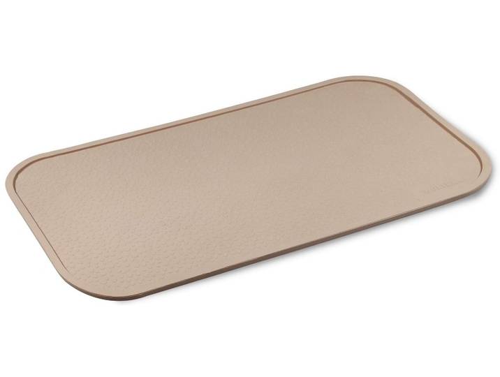 Futternapf WOLTERS Napfunterlage Rainbow beige , beige (natur), B:30cm T:55cm, Näpfe, Futternapf