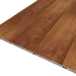 TraumGarten DreamDeck Alu Ipe-braun 13 x 136 x 4000 mm
