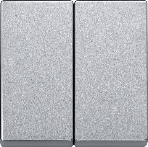 Merten Abdeckung Wechselschalter System M Aluminium 433560 1 St.