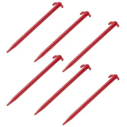 ProPlus 364826 Satz Zeltheringe 30cm Kunststoff 6 teilig Zelt Zubehör