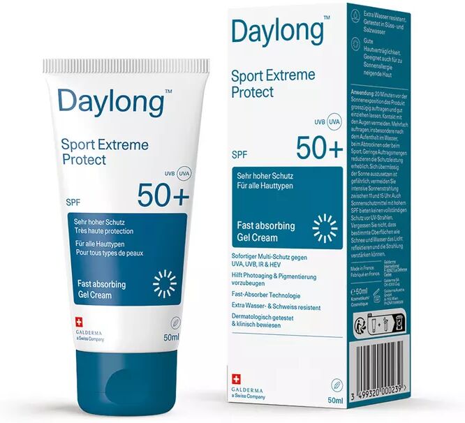 Daylong - Sport Extreme Protect Fast absorbing Gel Cream SPF 50+, 50 ml