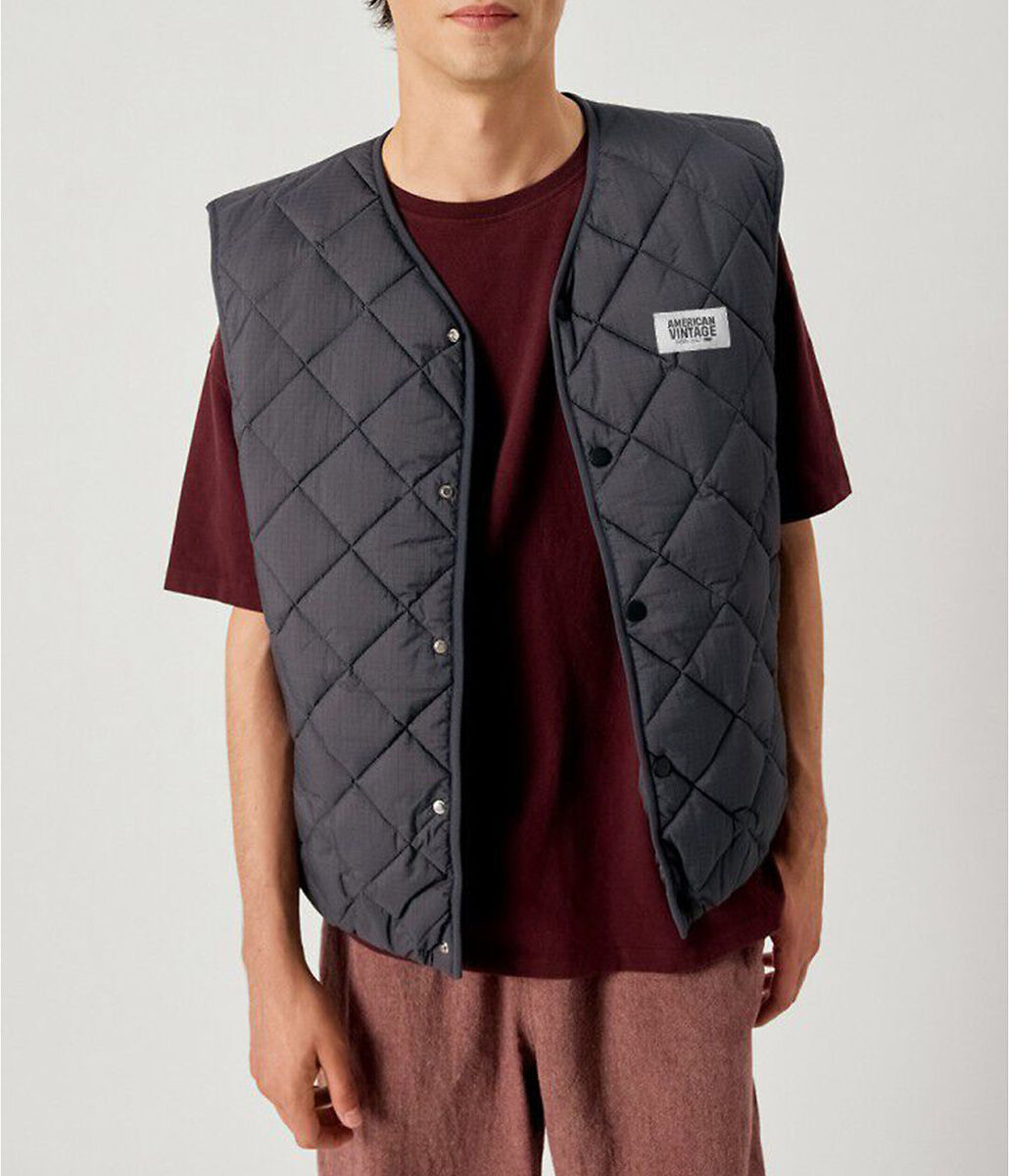 AMERICAN VINTAGE Veste matelassée, sans manches, YUPIBAM