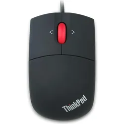 Lenovo Laser Maus (Kabelgebunden), Maus, Schwarz
