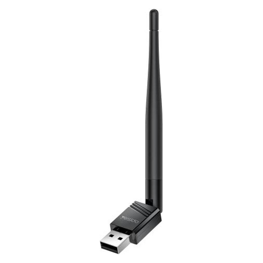 Yesido WiFi4 Wireless USB-A Adapter mit externer Antenne 150Mbps (USB 2.0) (WP11)