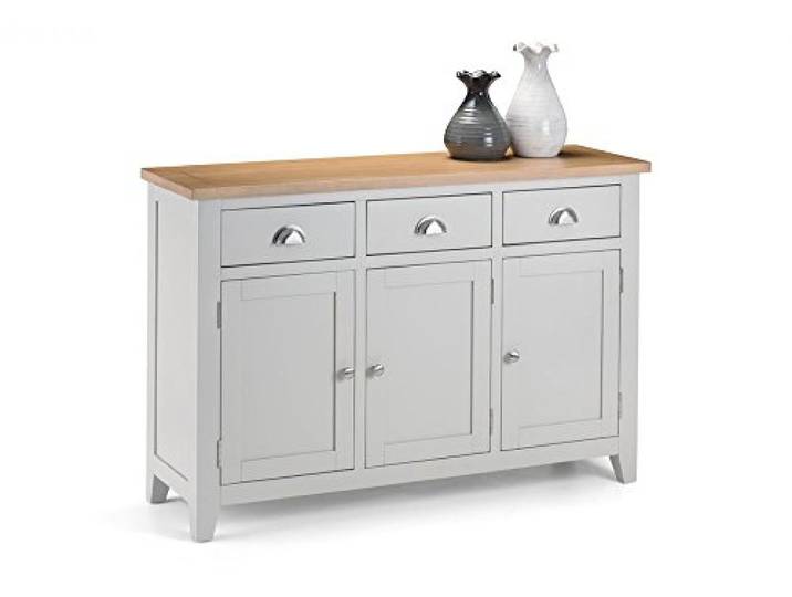 Julian Bowen Richmond Sideboard, Grau/Eiche