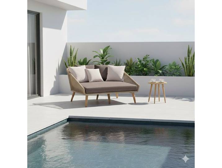 OUTLIV. Avarua Daybed Akazie/Polypropylen