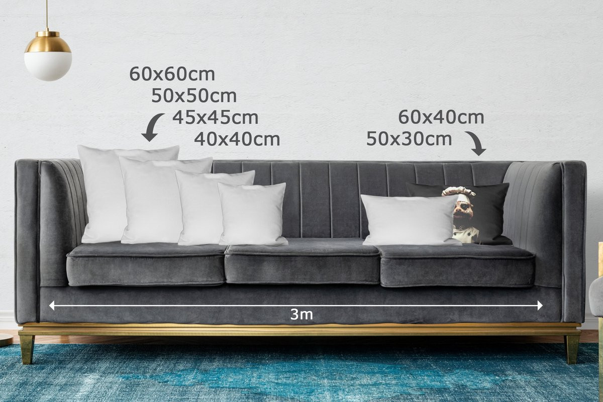 Sierkussen Stokstaartje voor de woonkamer - Dierenthema - 60 x 40 cm