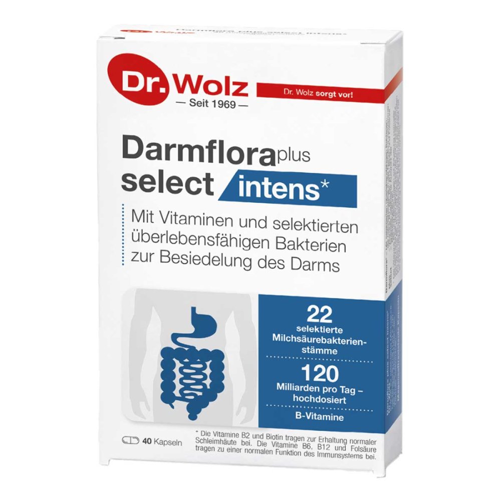 Dr. Wolz Zell GmbH Darmflora plus select intens Kapseln 13839419