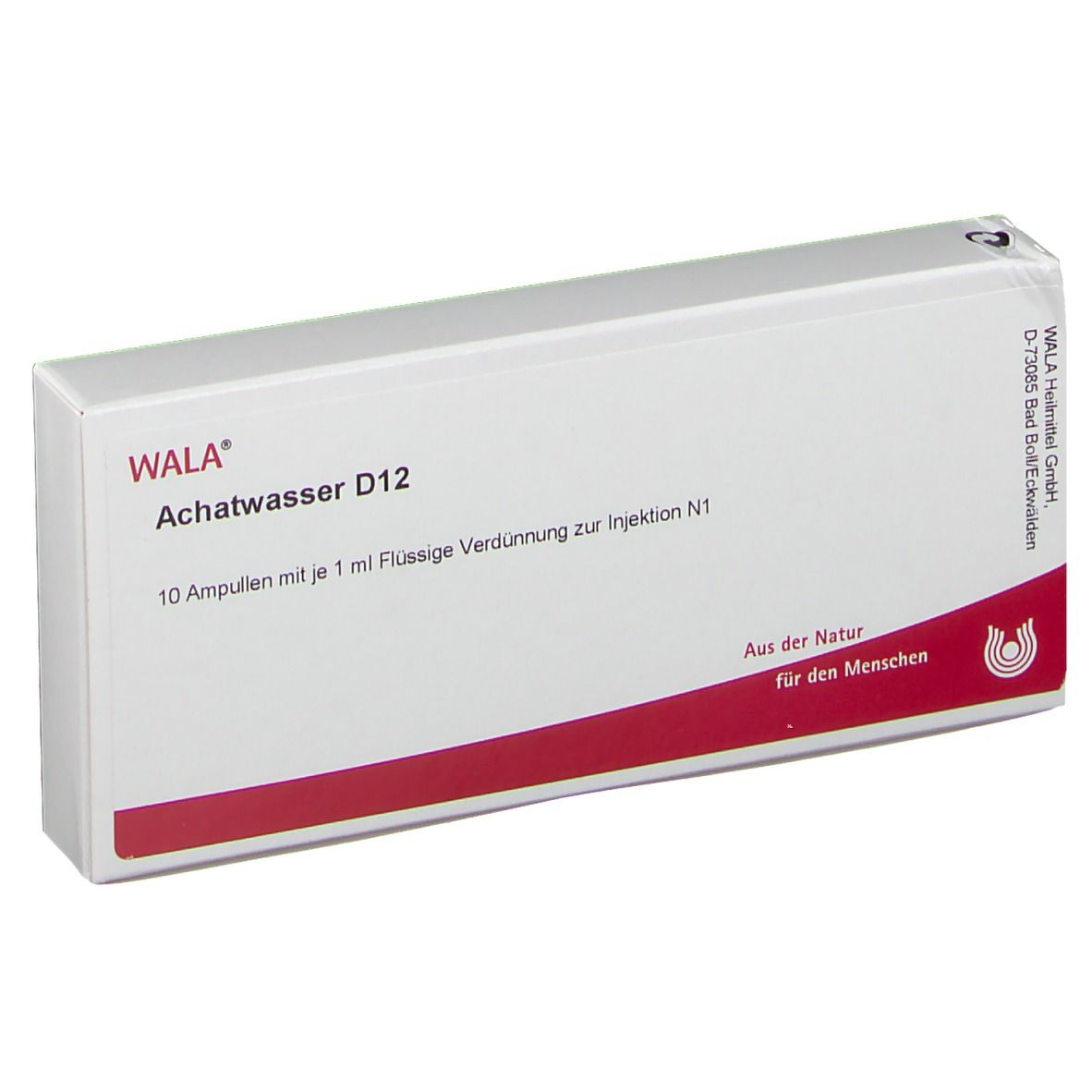 Achatwasser D 12 Ampullen 10x1 ml