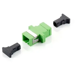 Equip 65144 SC APC-Koppler, Single-mode simplex