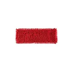 Microfasermopp Chenille | Weicher, effektiver Wischmopp | 40 cm, 50 cm
 Rot 50 cm