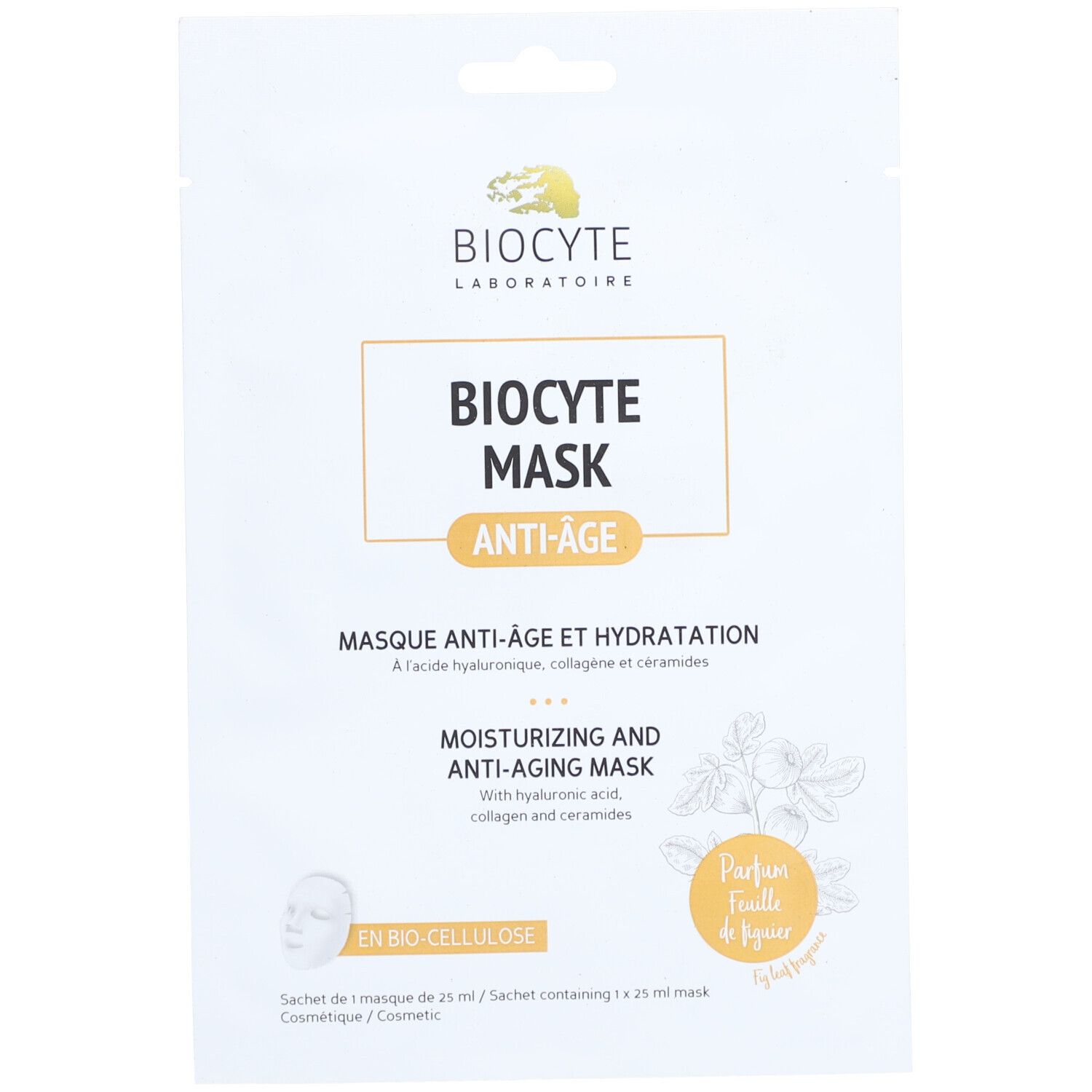 Biocyte Hydraterend Masker ok Nlfrit 1 St Gesichtsmaske