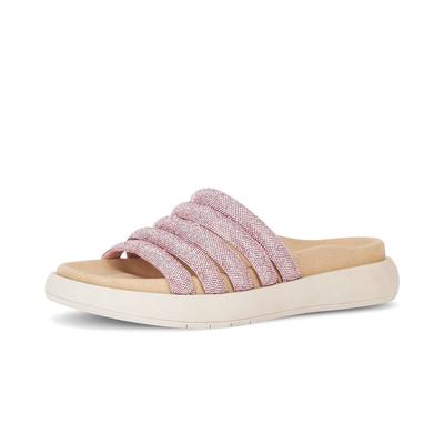 Pantolette GABOR "Pantolette", Damen, Gr. 39, rosa, Schuhe Pantolette