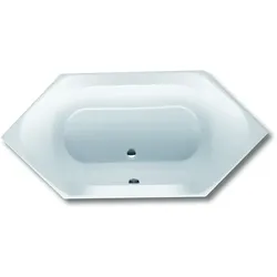 Hoesch Spectra Acryl-Badewanne 6-Eck 1800x800 mm weiß