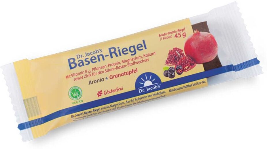 Dr. Jacob's Dr.Jacob's Basen-Riegel Granatapfel Frucht Protein B12 vegan
