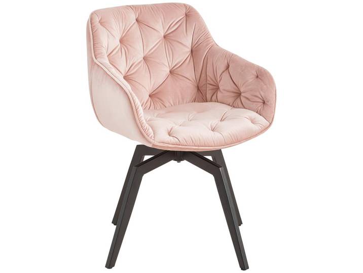 Armlehnstuhl Avegno Rosa mit drehbare Sitzfläche