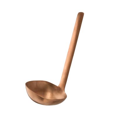 Schöpflöffel APS "BULQ, Löffel aus 18/8 Edelstahl", gold (kupferfarben), B:8,5cm H:23cm, Edelstahl, Kochlöffel, Schöpflöffel, Fassungsvermögen von 120 ml, ideal zum Servieren von Saucen