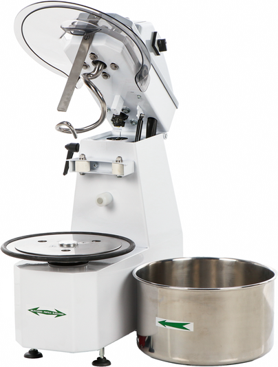Fimar 12SR - Spiralkneter mit kippbarem Kopf - 400V - 2 Geschwindigkeiten