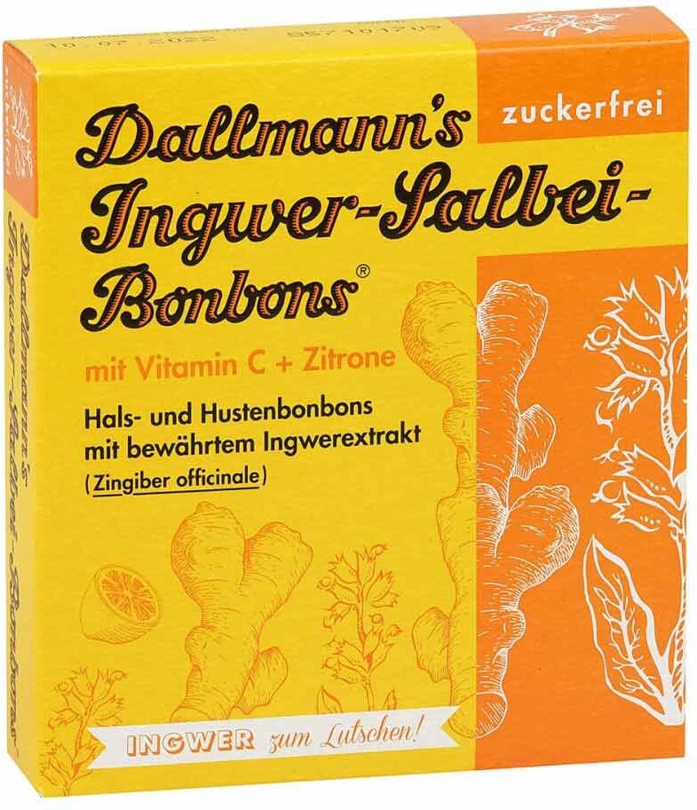 Dallmann's Ingwer-salbei Bonbons
