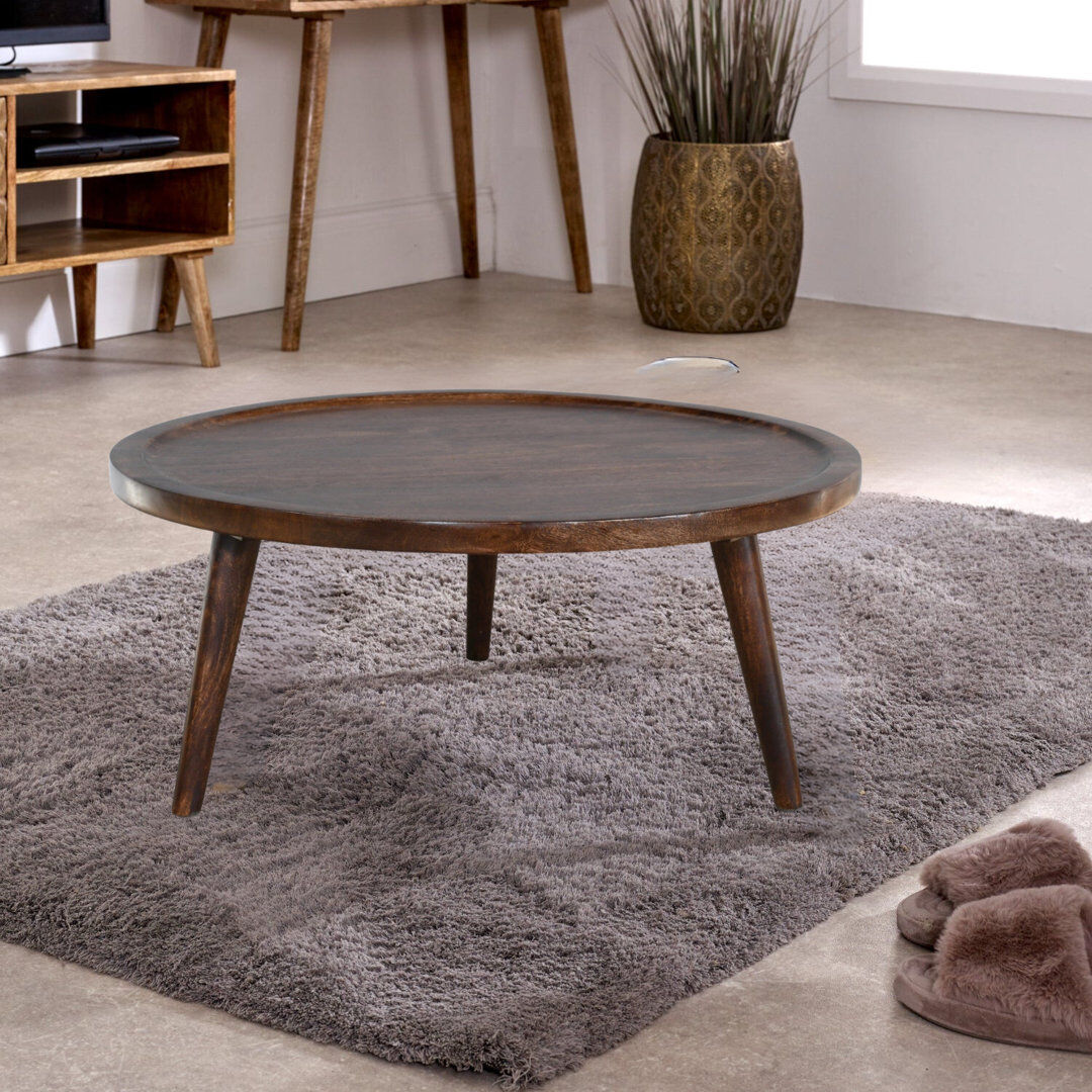 George Oliver Coffee Table Brown 30cm H X 70cm W X 70cm D