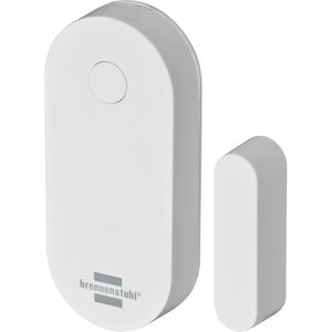 Brennenstuhl Tür-Fensterkontakt TFK CZ 01, für Smart Home, App-fähig, ZigBee