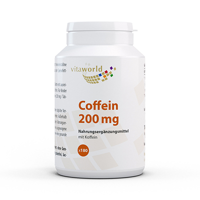 Vita World GmbH COFFEIN 200 mg Tabletten 180 St 14317634