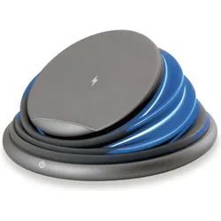 Conceptronic GORGON GORGON02W Kabelloses Ladegerät 10 Watt (GORGON02 (10 W), Wireless Charger, Schwarz