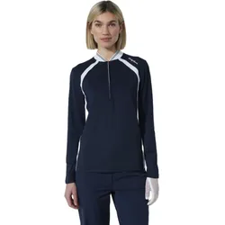 Daily Sports Polo Sculpt, langarm, navy