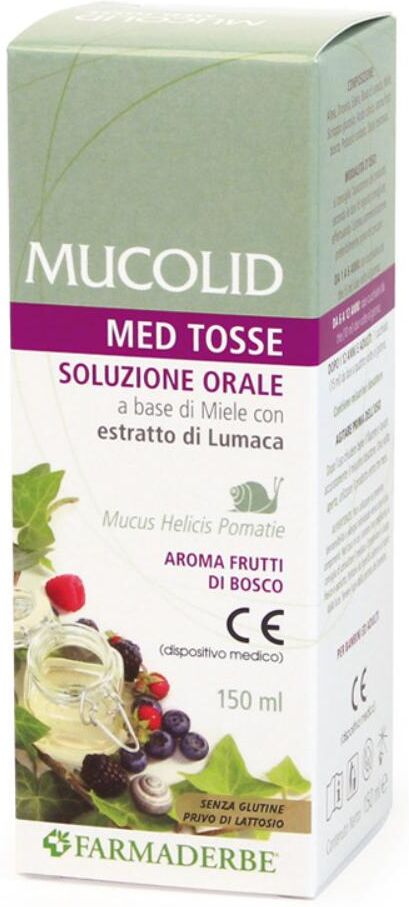 FARMADERBE Srl MUCOLID MED TOSSE 150ML
