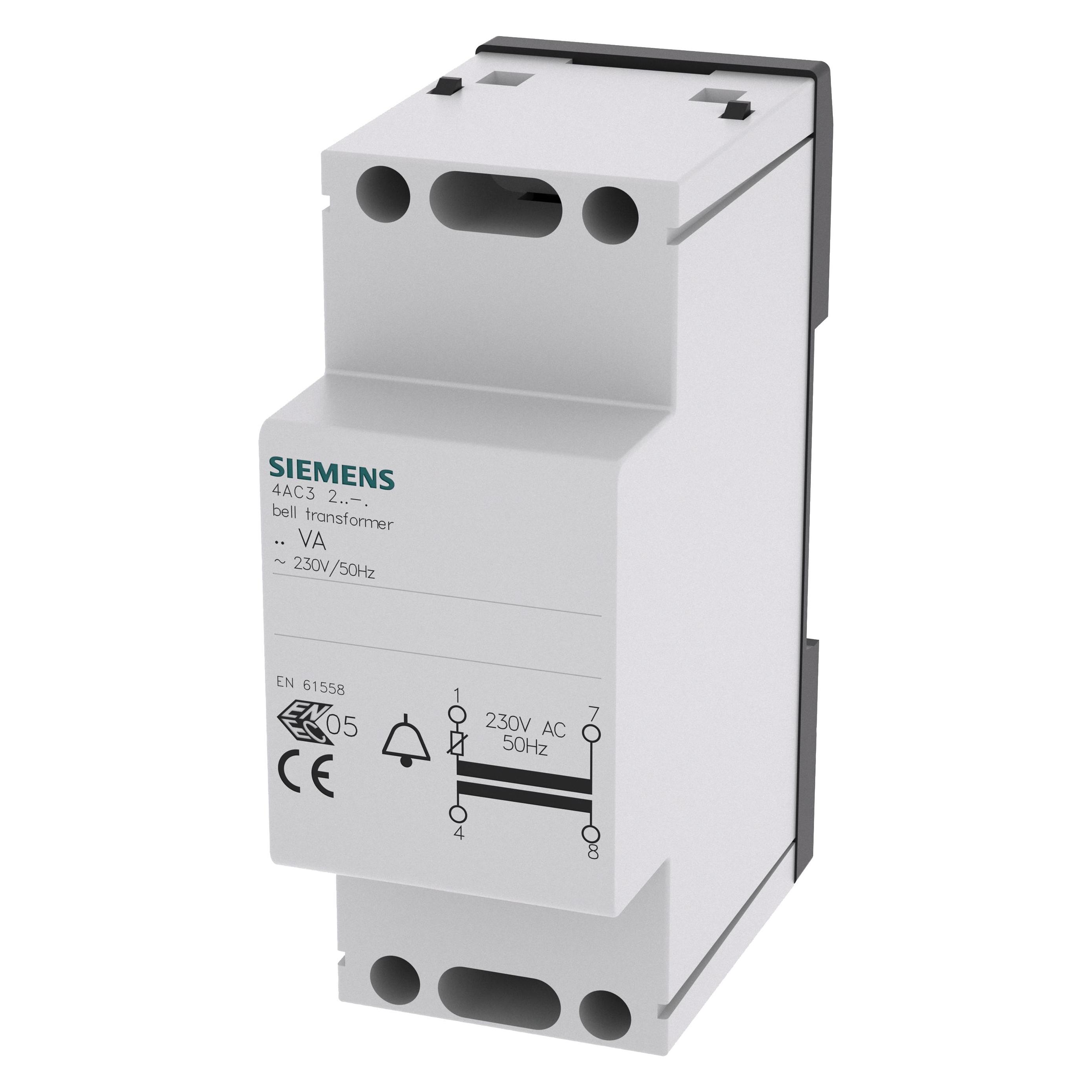 Siemens Klingel-Transformator 8 V/AC (4AC3208-1)