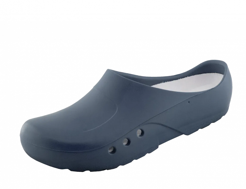 SCHÜRR Schuhvertrieb GmbH Schürr OP-Schuhe, ORTHOCLOGS, blau, für orthopädische Einlagen, mit Einlage ohne Fersenriemen, für Damen und Herren Gr. 37 32952-00-55-37