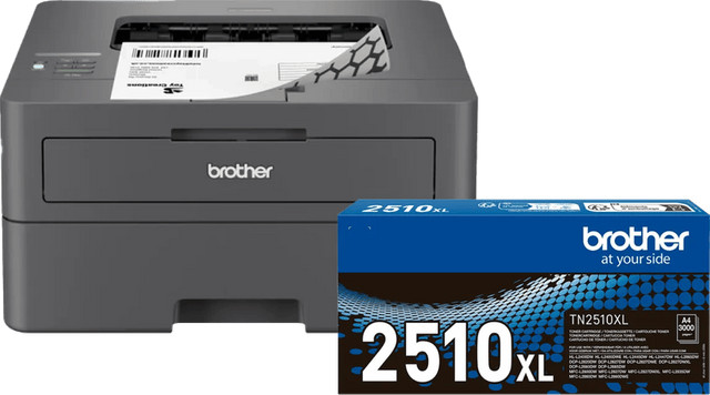 Brother HL-L2400DWE laserprinter inclusief extra zwarte XL toner