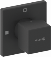 Kludi DECUS 2-Wege-Umstellung 548473975 Feinbau-Set mattschwarz