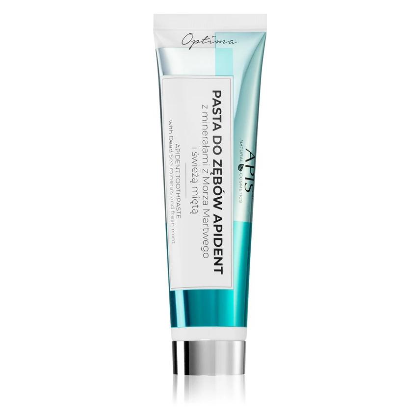 Apis Natural Cosmetics Apis - Apident Toothpaste toothpaste with Dead Sea minerals and fresh mint 100ml (100 ml) (5901810041113)