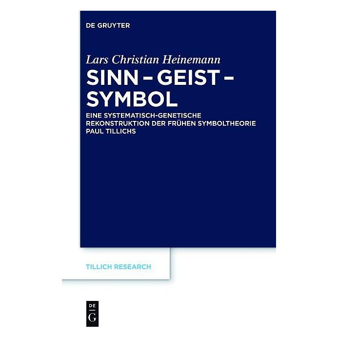 De Gruyter Sinn - Geist - Symbol (Deutsch, Hardcover, Lars Christian Heinemann) (7255133)