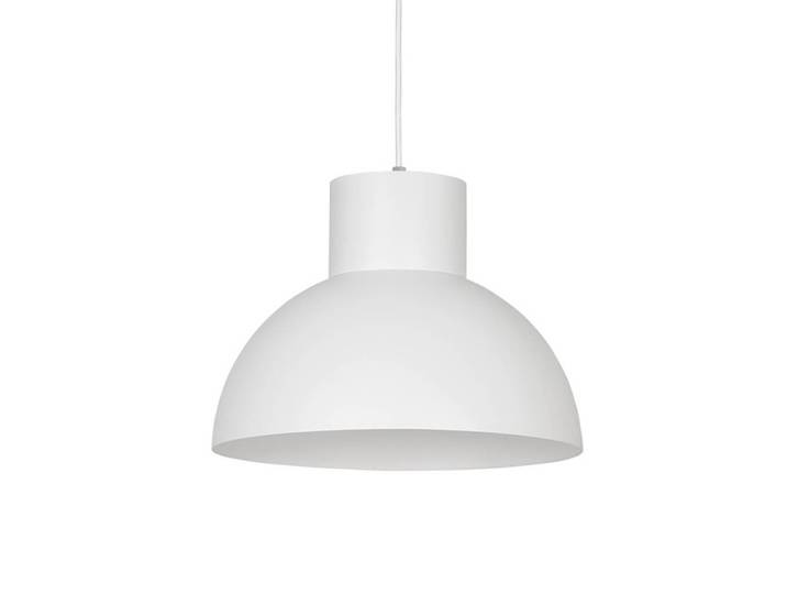 Witte hanglamp Works Ø 33cm Lyora - 6612
