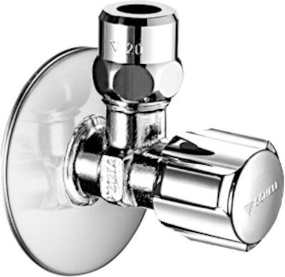 Schell Comfort Eckregulierventil 049020699 DN 10, G 3/8 AG, mit Regulierfunktion, verchromt