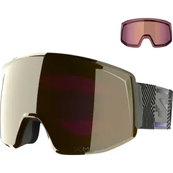 SALOMON SKARN PRIME SIGMA Schneebrille 2027 castor gray/sigma black gold