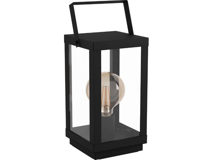 Eglo 43623 BRADFORD 1 E27 Lampe de table 165x150mm noir