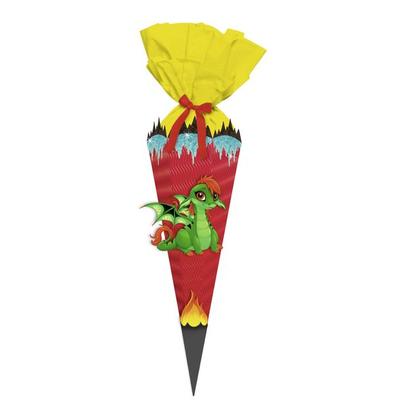 Schultüten-Bastelset mini Easy Line 'Baby Drache'