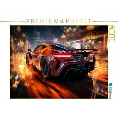 CALVENDO Puzzle Sportwagen | 1000 Teile Lege-Größe 64x48cm Foto-Puzzle für glückliche Stunden
