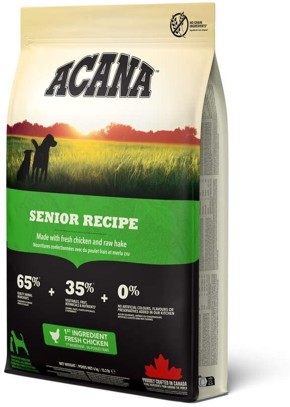 Acana Dog Senior Torrfoder Till Hund 6 kg