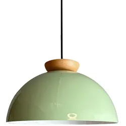 Bamyum Yimpi Hängend Lampenschirm Vintage Industrial Mintgrün Hängelampe