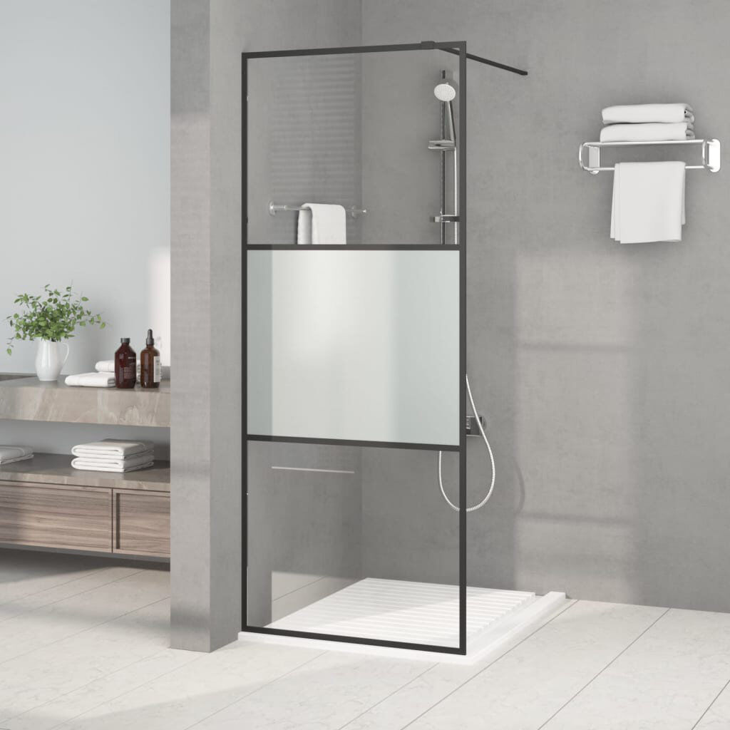 Belfry Bathroom Strawser Framed with Clear Glass 195cm H x 80cm W