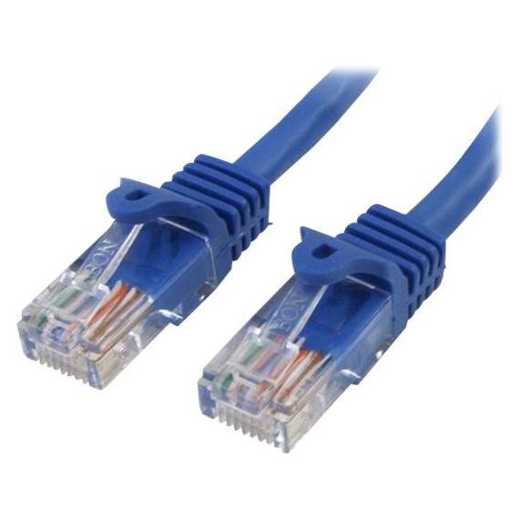 StarTech 0.5M BLUE CAT5E PATCH CABLE (UTP, CAT5e, 0.50 m) (45PAT50CMBL)