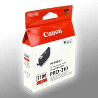 Canon Tinte 6958C001 PFI-5100R red