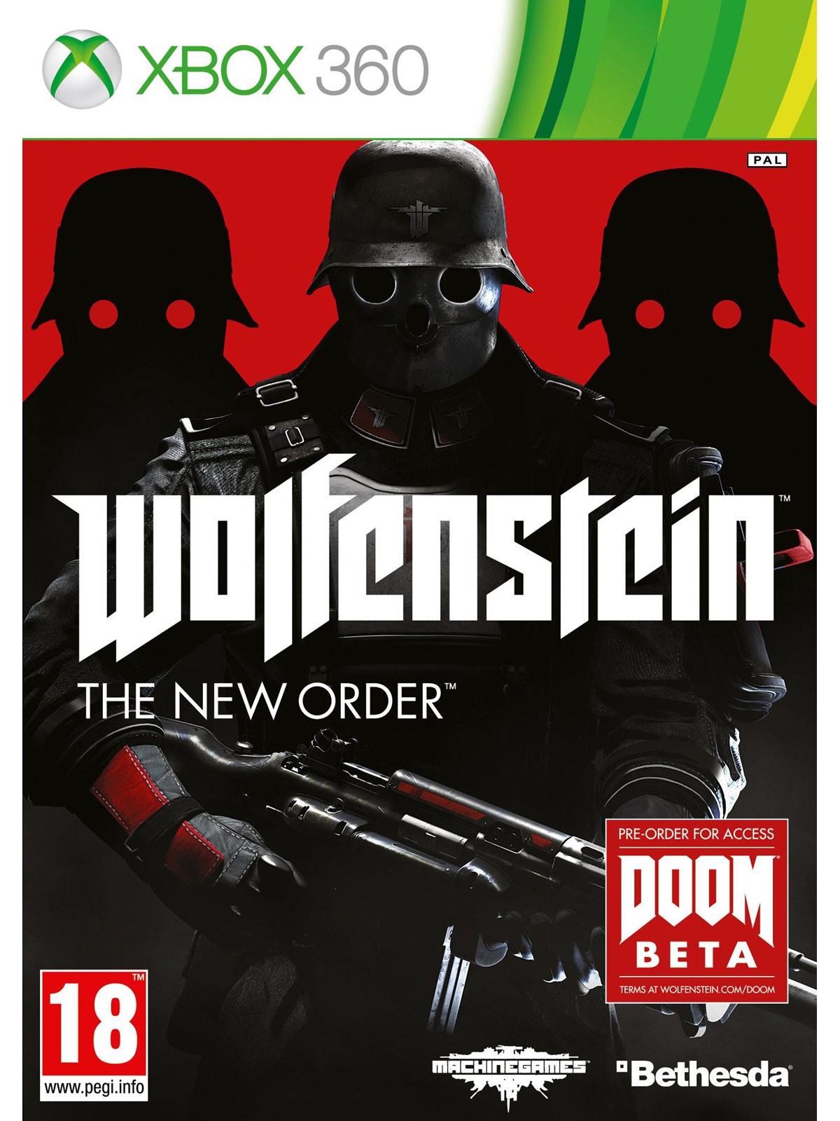 Wolfenstein: The New Order - Microsoft Xbox 360 - FPS - PEGI 18