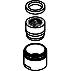 Hansgrohe Luftsprudler M18x1 (15 l/min) , 98490000 98490000