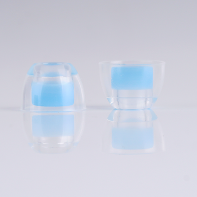 Modern Mode Marketplace Skin Friendly Liquid Silicone Ear Tips Flexible Noise Isolating Reusable Eartips For Explorer NX8 Cantor 4 Pairs L
