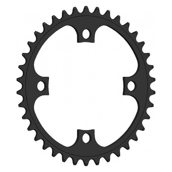 Esjot Kettenblatt für Bosch Gen 1+Gen 3 38 Zähne 1/2 x 3/32 verstärkt SB-Verpackung 38 Zähne,1/2 x 3 (38) (19-17200-38BP)